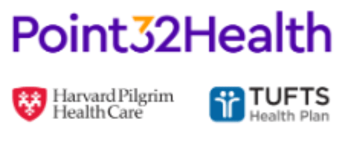 Point32Health logo — accepted at Meadowbrook Counseling Plymouth, Massachusetts