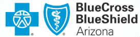 Blue Cross Blue Shield of Arizona Medicare Advantage logo — accepted at Meadowbrook Counseling Gilbert, Arizona