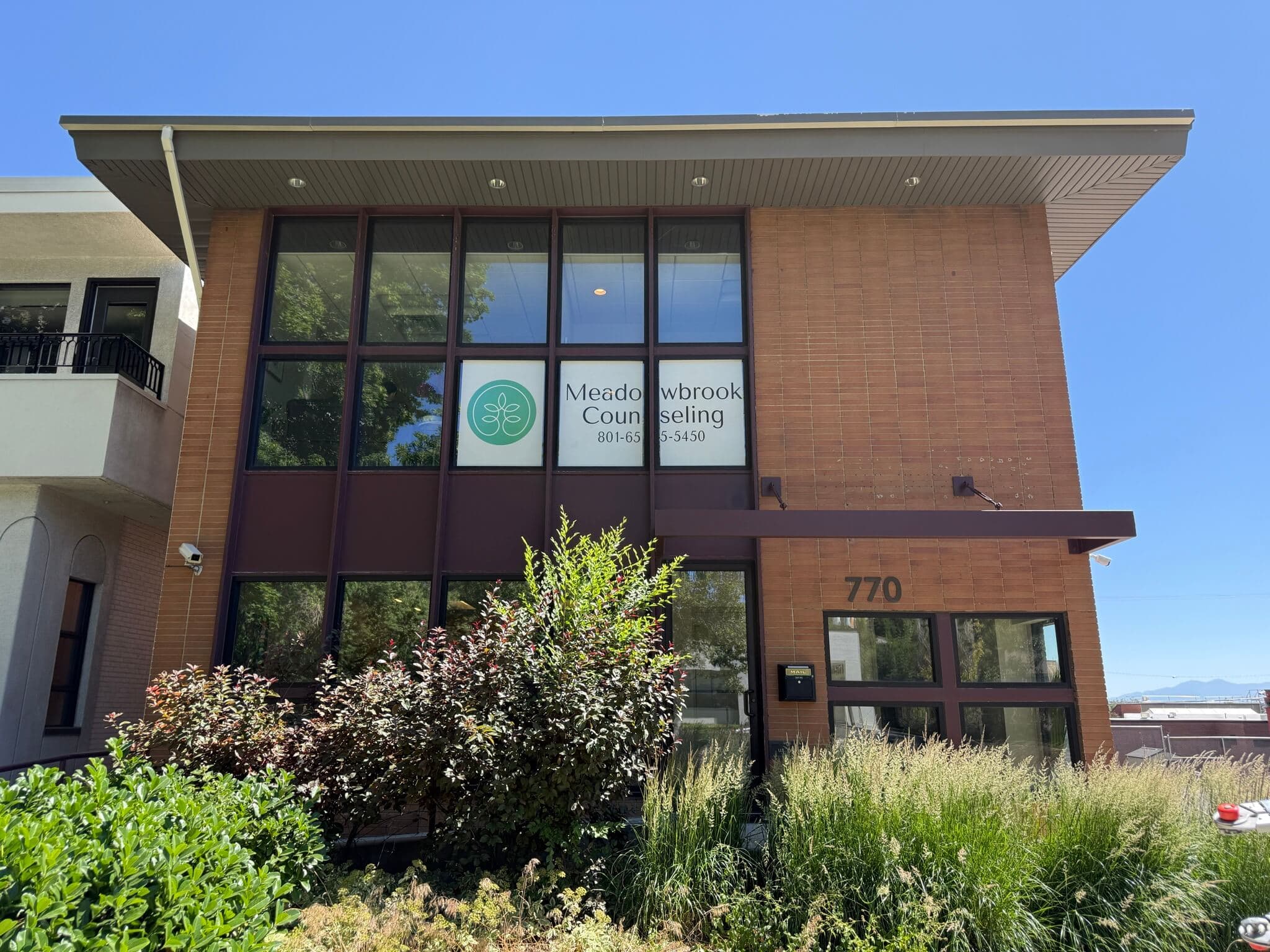 Salt Lake City therapy office